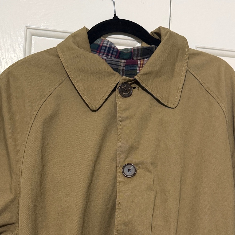 Polo by Ralph Lauren Tan Trench Coat - Picture 3 of 8